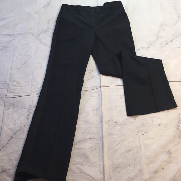 BCBGMAXAZRIA wool slim flare nwt tuxedo side pants - Picture 2 of 9